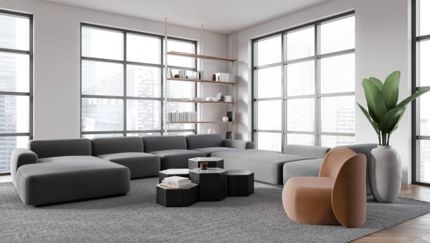 istock White living room corner with couch and armchairs 1480852459