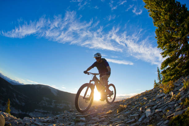 istock E-Bike Mountain Biker 1480852465