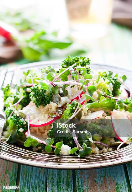 Broccoli Salad Stock Photo - Download Image Now - Appetizer, Broccoli, Cabbage