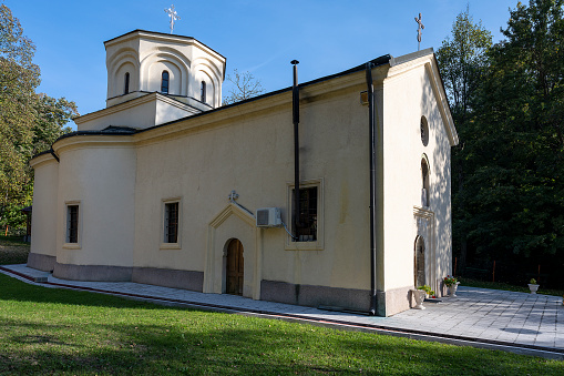 Orthodox Christian Monastery of St. Archangel Gabriel (Manastir Sv. Arhangela Gavrila) in Pirkovac, Serbia