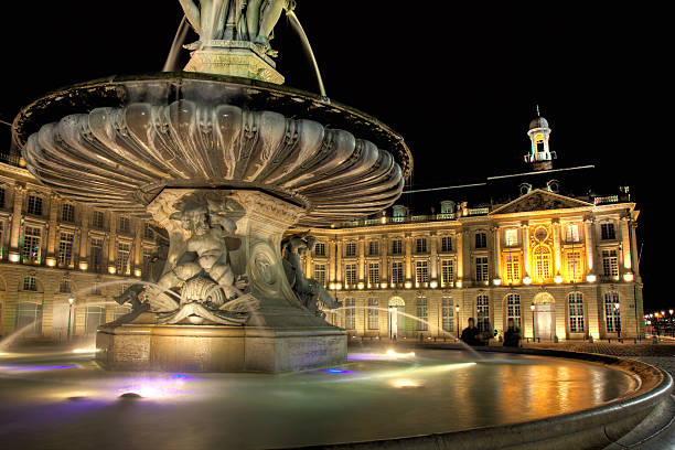 Square of the Bourse, Bordeaux, Aquitaine, France