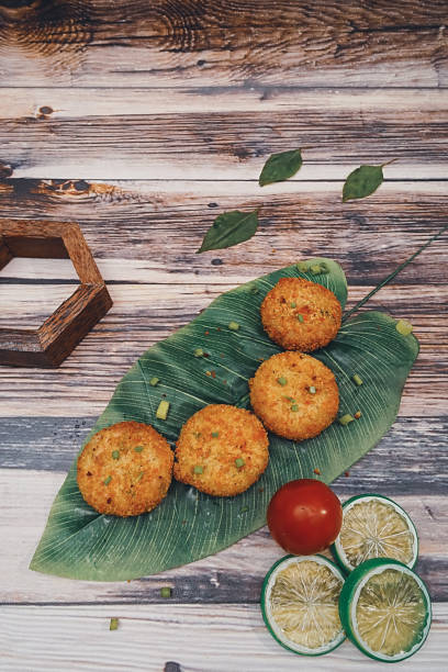 istock Delicious croquette with taro starch 1480875433