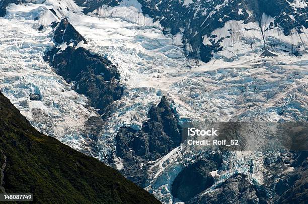 Photo libre de droit de Mont Cook Glacier banque d'images et plus d'images libres de droit de Glace - Glace, Glacier - Glace, Horizontal