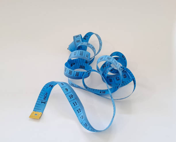 istock Blue measuring tape or Meter tape 1480881135