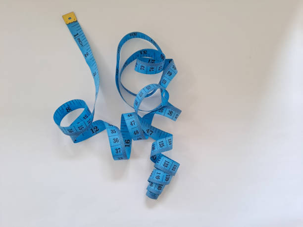 istock Blue measuring tape or Meter tape 1480881155
