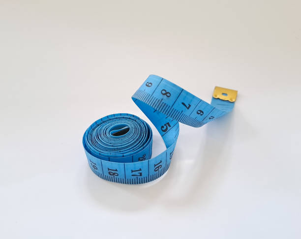 istock Blue measuring tape or Meter tape 1480881206