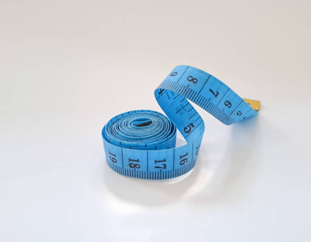 istock Blue measuring tape or Meter tape 1480881209