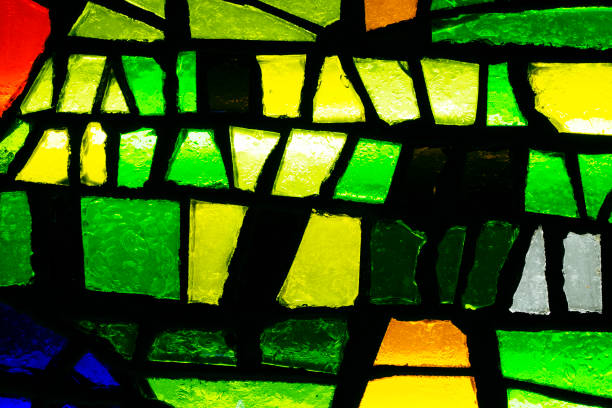 istock Colorful stained glass and background material 1480887063