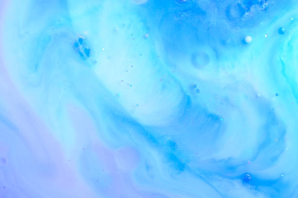 istock Colorful paint and bubble abstract background 1480887477