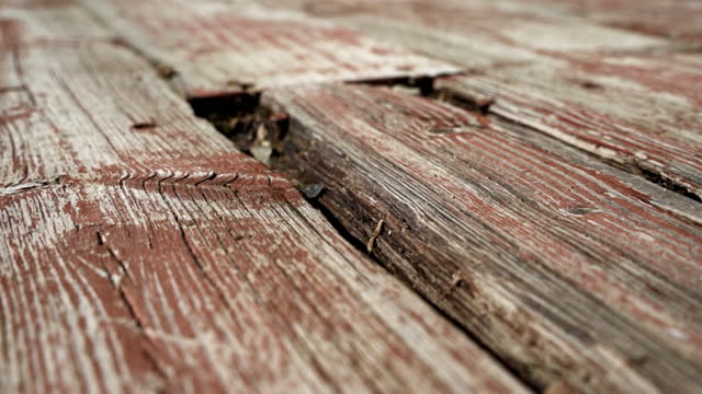 Boards Rotting on a Deck