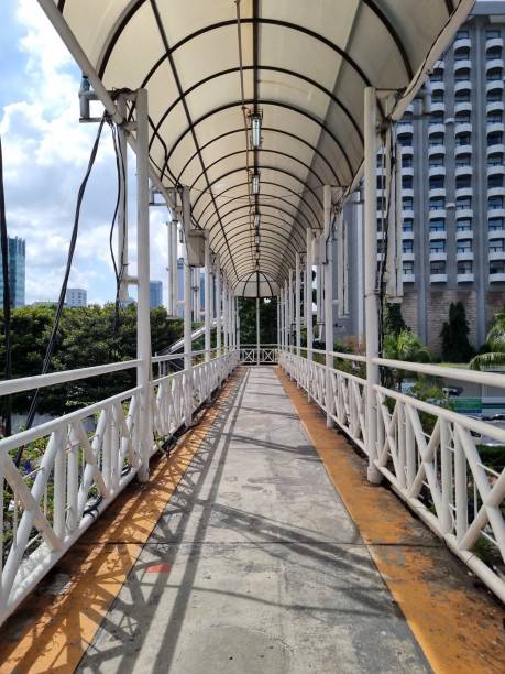 istock Pedestrian Bridge in Jakarta 1480899099