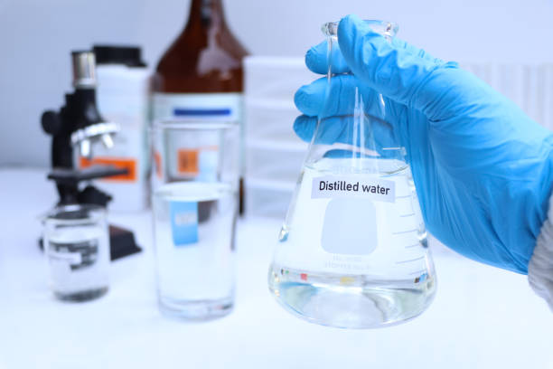istock Distilled water in bottle ,sample water in the laboratory 1480899295