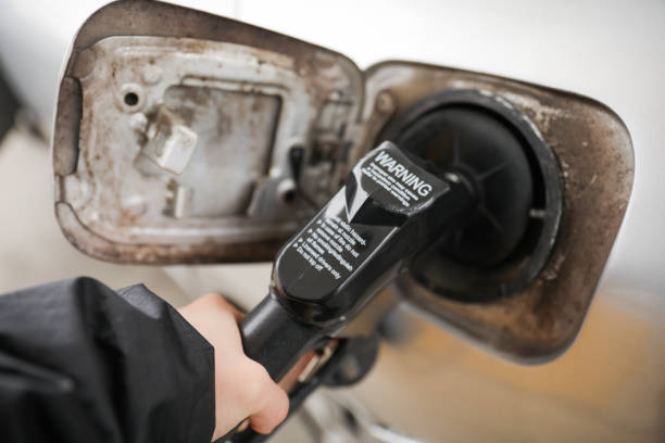 istock A gas station is a commercial facility where motorists can purchase fuel for their vehicles, symbolizing convenience and mobility, representing the importance of transportation and the fossil fuel 1480902607