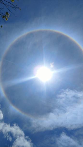 istock photo of the sun surrounded by a full rainbow 1480907089