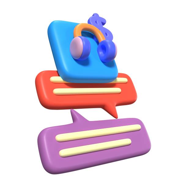 istock Seller Chat 3D Illustration Icon 1480914912