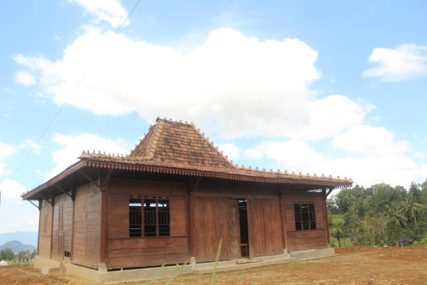 istock Traditional javanese wood house 1480918017