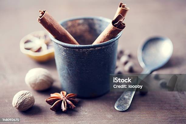 Rustic Still Life Stock Photo - Download Image Now - Art, Art And Craft, Cinnamon