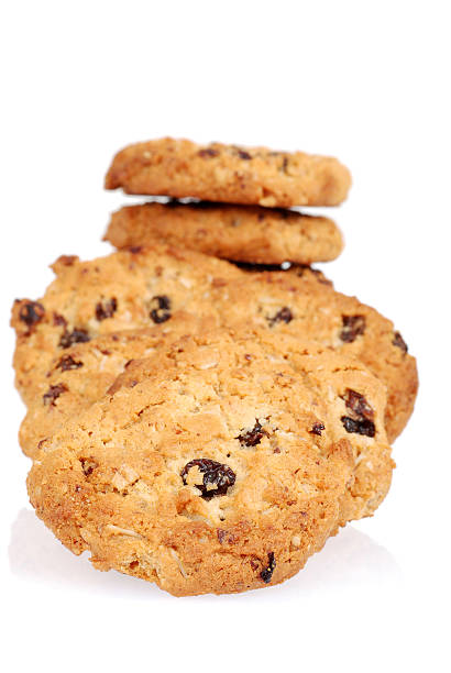 istock Macro oatmeal raisin cookies 148092956