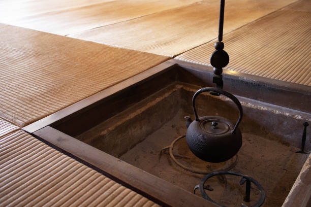 Tatami and sunken hearth