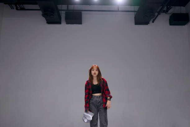 istock Teenage group practice of dance at studio. 1480936905