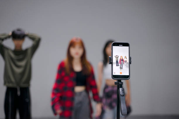 istock Teenage group practice of dance at studio. 1480936922