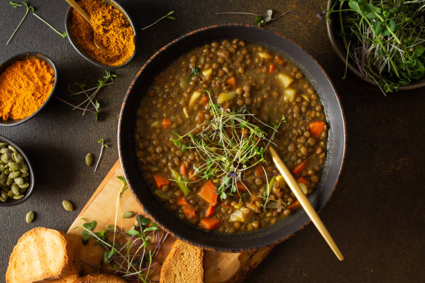 istock Healthy lentil soup 1480942635