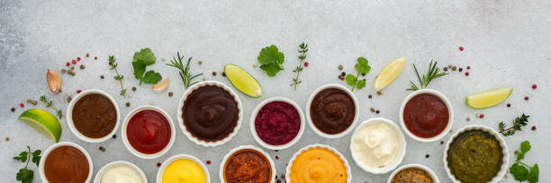 istock Different types of sauces in bowls 1480942786