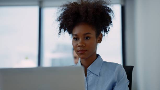 istock Businessman officer working with laptop computer in office 1480944272