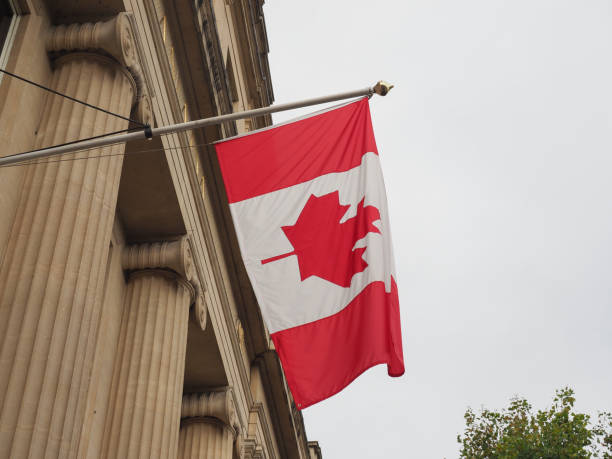 istock Canadian flag of Canada 1480949617