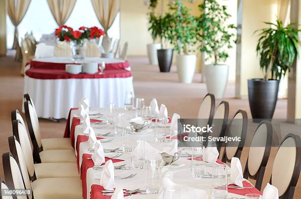 Hochzeitsempfang Stockfoto und mehr Bilder von Hochzeit - Hochzeit, Eingangshalle - Wohngebäude-Innenansicht, Party