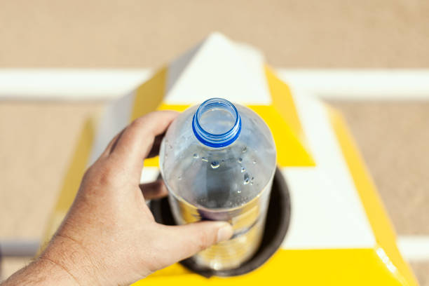 A plastic cap attached to a bottle