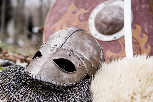 knight's helmet