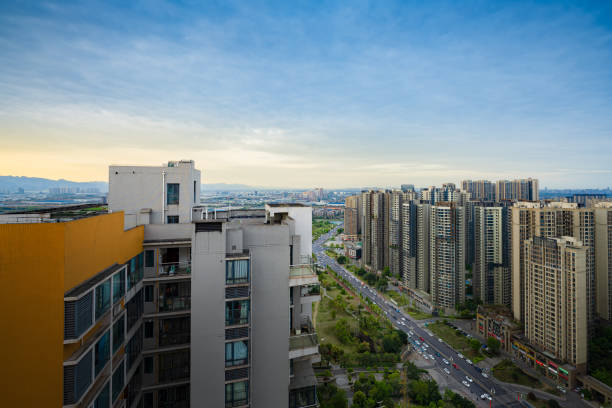 istock Sunrise Modern Residential Building 1480976993