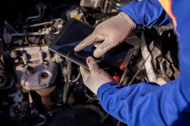 istock Male worker in an automotive junkyard 1480977889