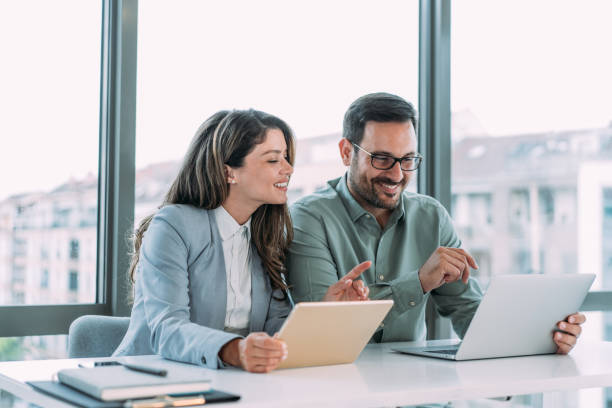 istock Business partners in meeting. 1480979222