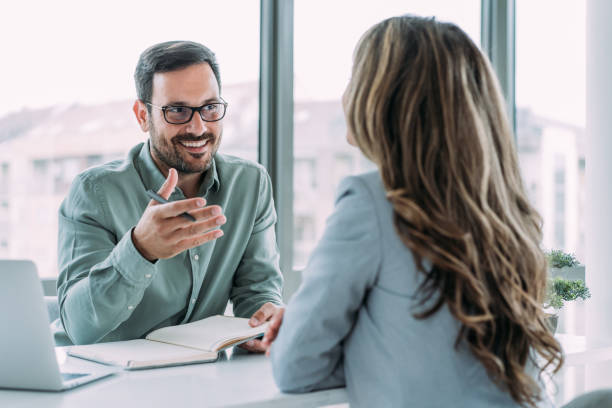 istock Business partners in meeting. 1480979225