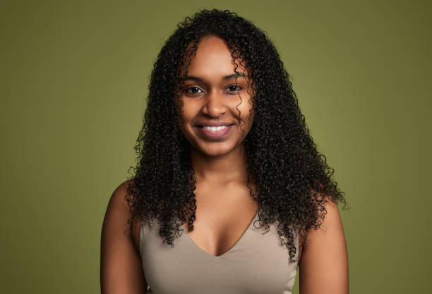 istock Smiling ethnic woman looking at camera 1480981801