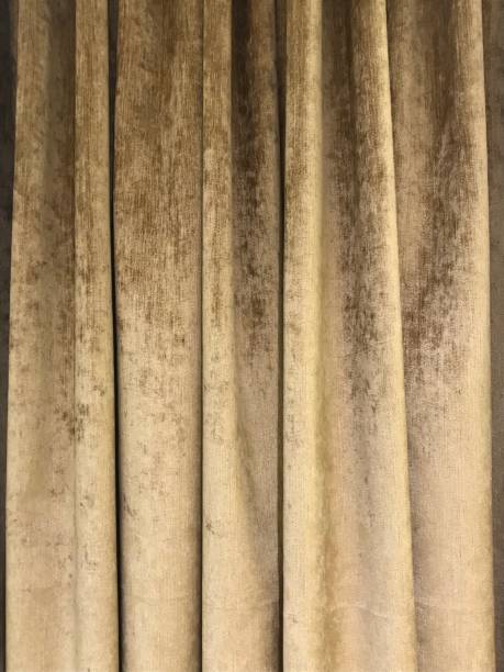 istock Gold luxury curtain background 1480981968