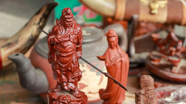 istock Buddha statues at the flea market 1480984031