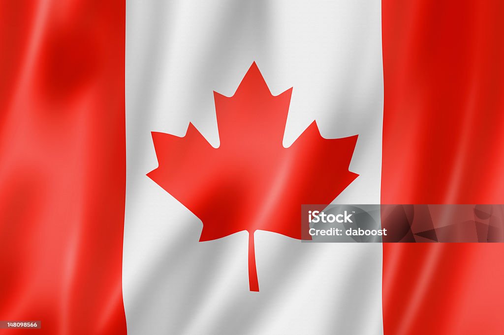 Bandeira do Canadá - Royalty-free Bandeira do Canadá Foto de stock