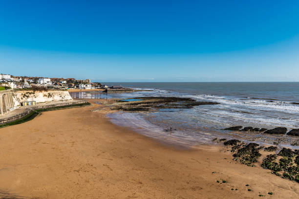 istock Broadstairs beach in Kent, England on a lovely spring sunny day 1480989412