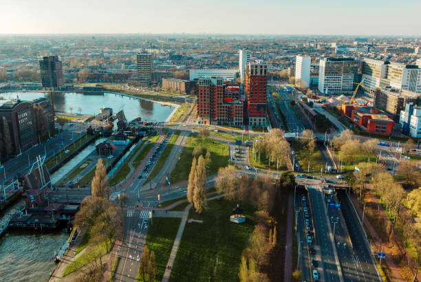 istock Green Buildings and city view 1480992992