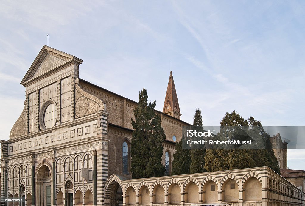 サンタマリアノヴェッラ教会 - ゴシック様式のロイヤリティフリーストックフォト