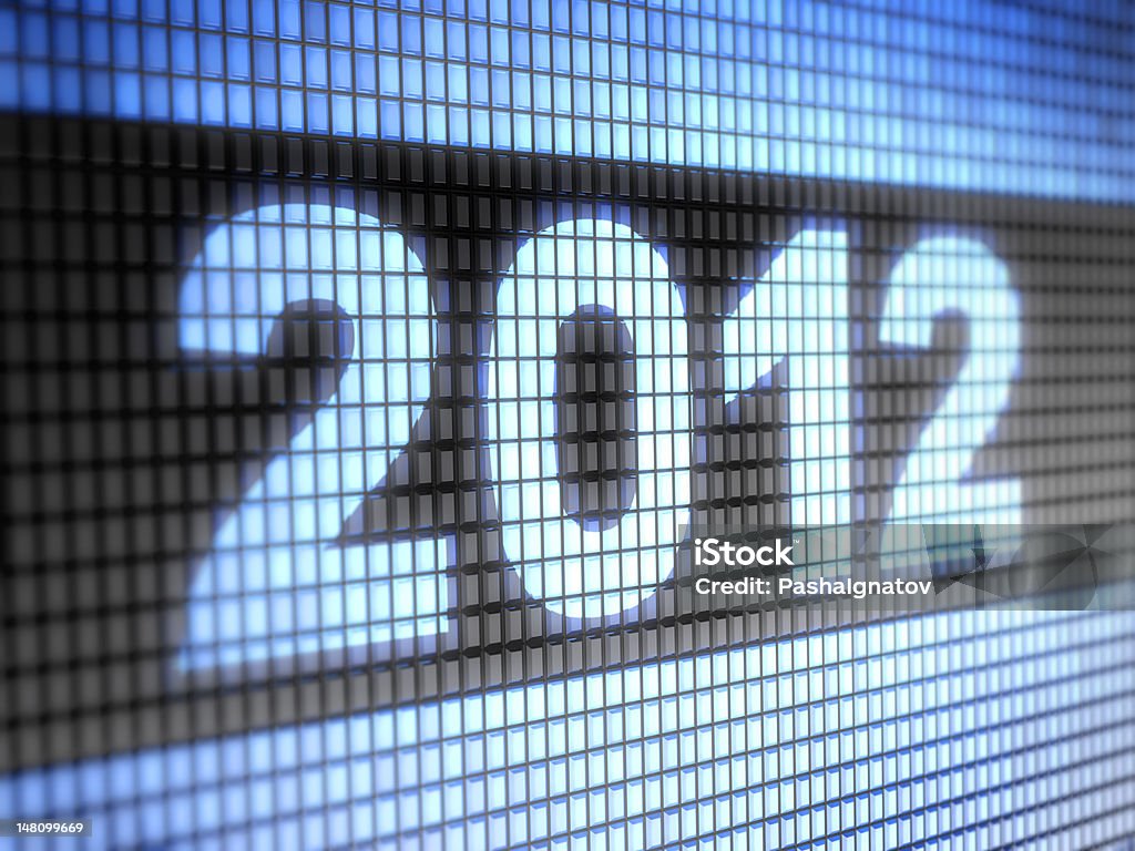 De 2012 - Foto de stock de 2012 royalty-free