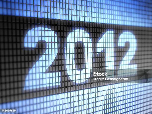 Foto de De 2012 e mais fotos de stock de 2012 - 2012, A Data, Agenda Eletrônica
