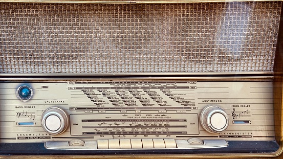 Vintage radio receiver