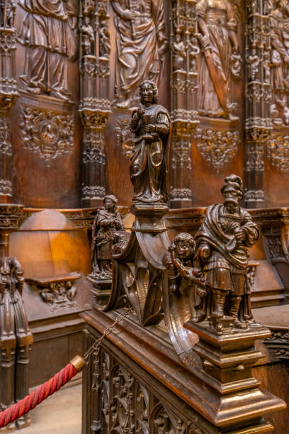 Auch Cathedral (Cathedrale Sainte-Marie d Auch), UNESCO site, Midi-Pyrenees, France