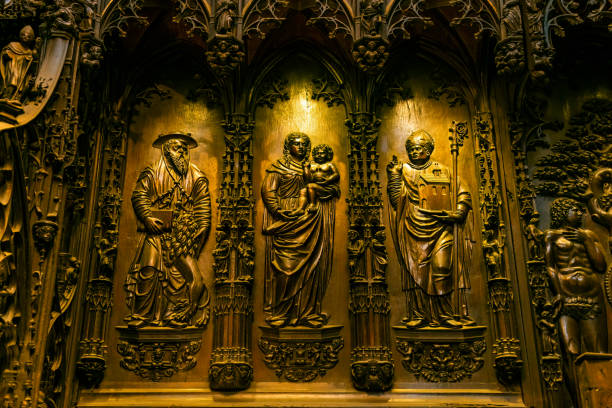 Auch Cathedral (Cathedrale Sainte-Marie d Auch), UNESCO site, Midi-Pyrenees, France