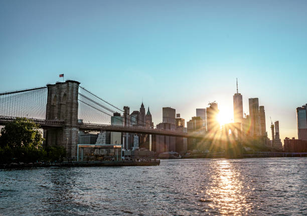 istock Sunset in New York City 1481008348