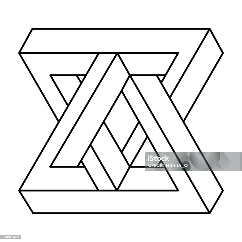 Impossible Mode. Figure Impossible Optical Illusion Shape Optical Art Object Impossible Figures ...